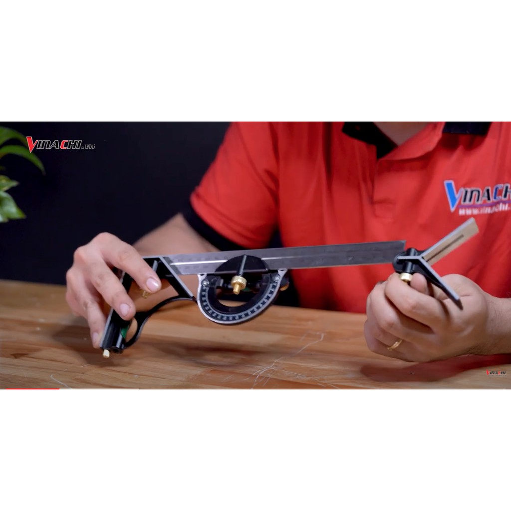 Thước đo góc đa năng ❤️ Thước ke góc vuông - Thước vuông - Thước eke