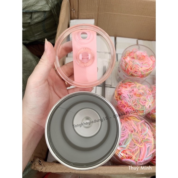 Cốc giữ nhiệt Starbucks cao cấp inox 304 tặng kèm ống hút