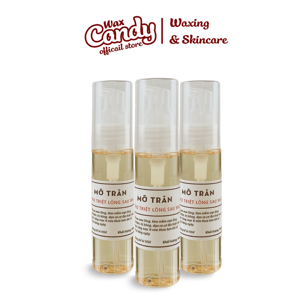 Mỡ trăn triệt lông nguyên chất CANDYWAX 30ml | BigBuy360 - bigbuy360.vn