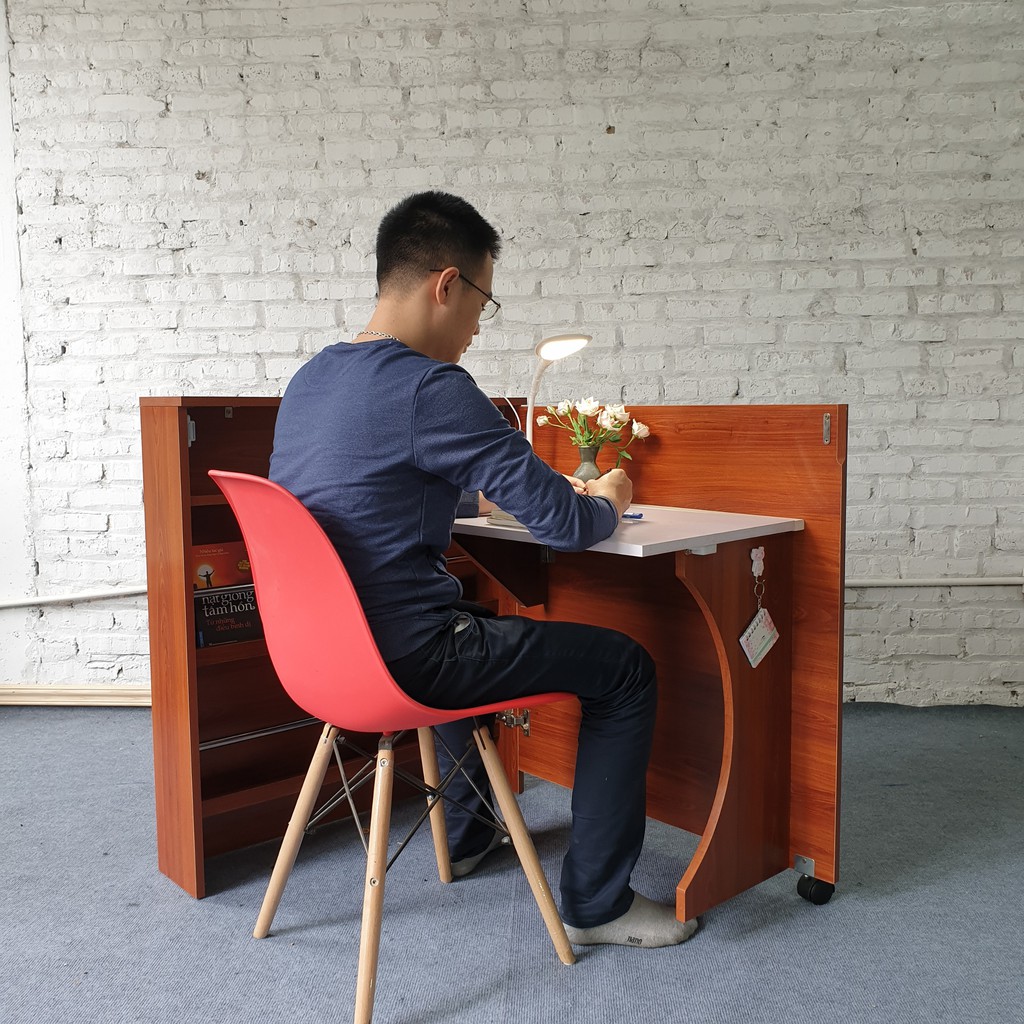 Bàn học thông minh gấp gọn Mẫu BTM01