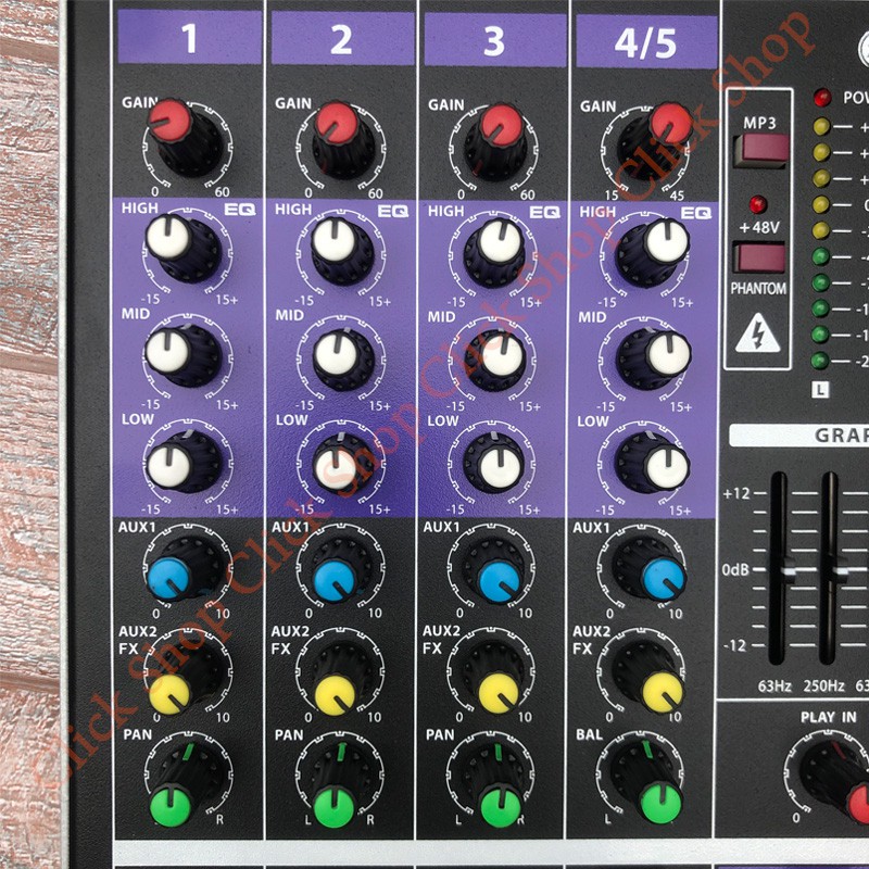 Bàn mixer M4 USB có 100 hiệu ứng để hát karaoke và livestream dòng cao hơn mixer f4 và mixer f7 màn hình led hiển thị