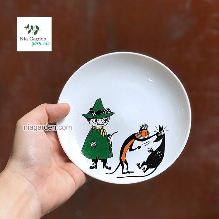 Đĩa sứ nhỏ dễ thương trang trí - GS3