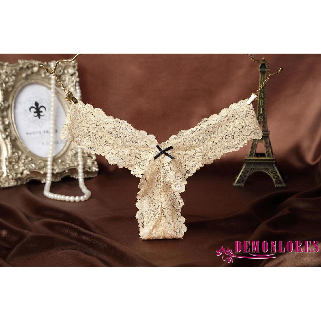 Quần lót ren màu trơn gợi cảm cho nữ