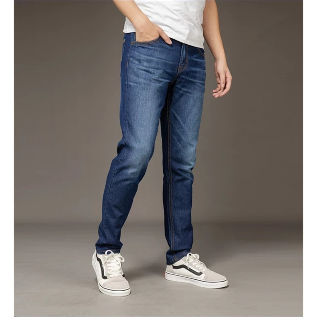 quần jean nam dáng côn co giãn cao cấp | BigBuy360 - bigbuy360.vn