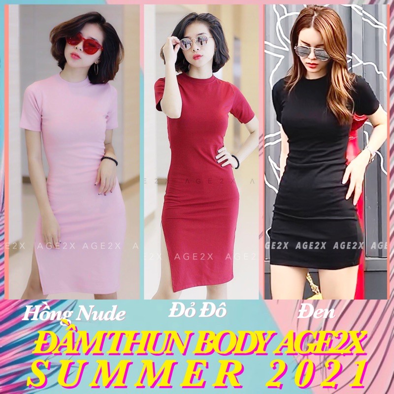 ĐẦM BODY XẺ TÀ THUN BORIP AGE2X | BigBuy360 - bigbuy360.vn