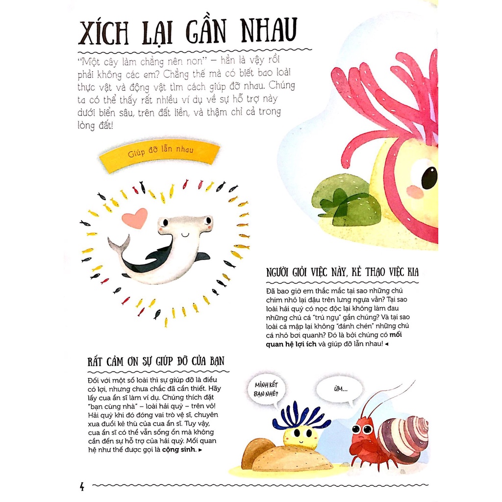 Sách - Thiên Nhiên Kì Thú - Những Tình Bạn Kì Lạ Trong Tự Nhiên - NXB Kim Đồng