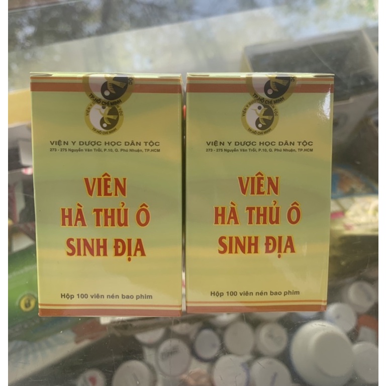 Viên uống Hà thủ ô sinh địa