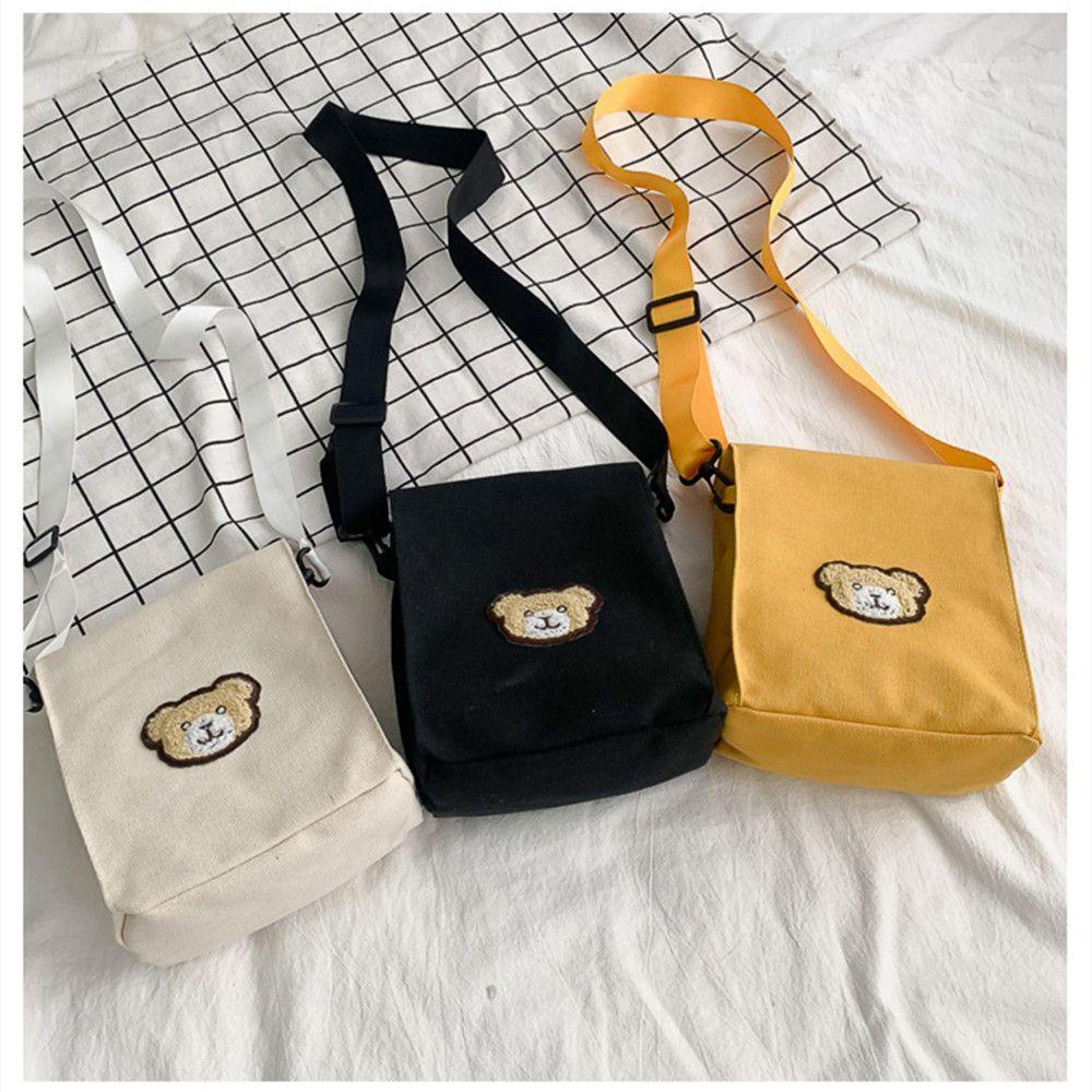 Túi Đeo Chéo Hình Gấu Dễ Thương Thời Trang Cho Nữ MIHAN1 2021