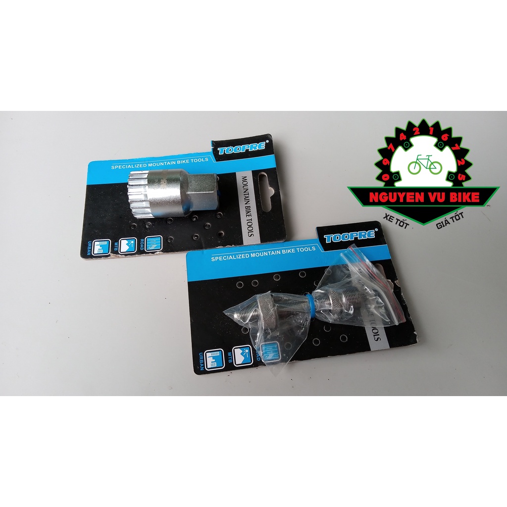 Cảo trụ giữa xe đạp cốt vuông cao cấp Toopre