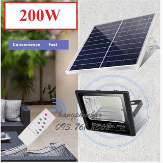 Đèn LED pha năng lượng mặt trời 200W mã JD-8200