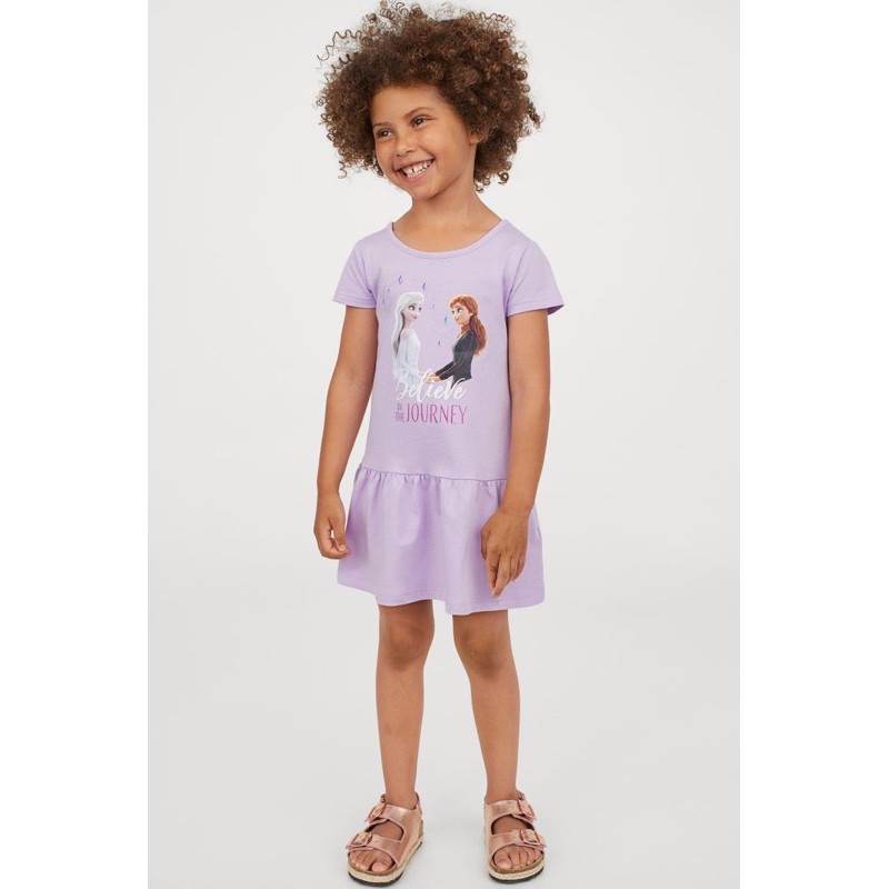 Váy cotton HM bé gái 1-10 tuổi