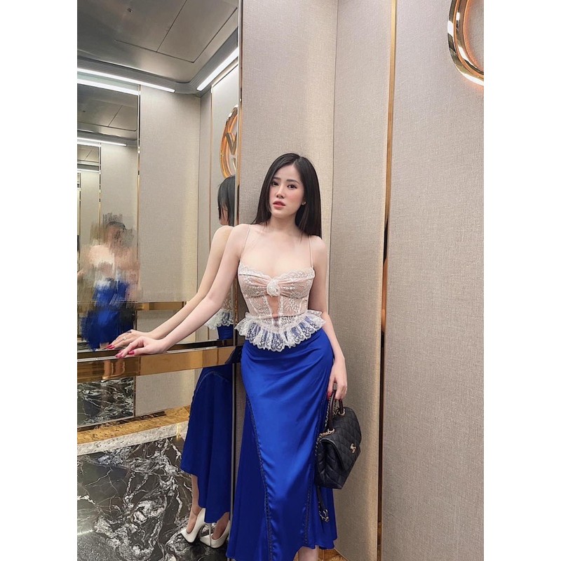 Áo cup ngực ren babydoll