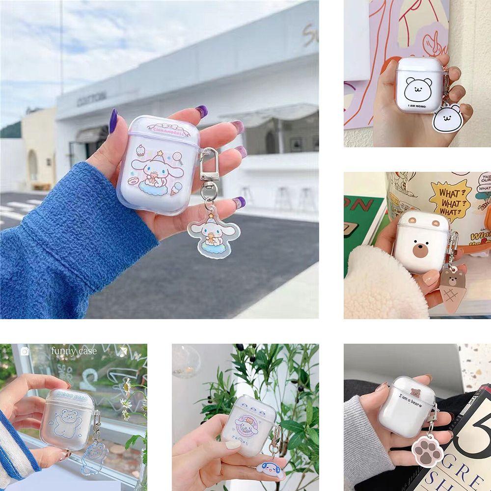 BTLIMER Vỏ Bảo Vệ Hộp Sạc Tai Nghe AirPods1 / 2 Bằng TPU Mềm Thoải Mái