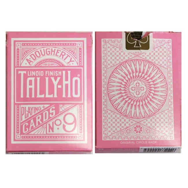 Bài ảo thuật : Tally Ho Reverse Circle back (Pink) Limited Edition