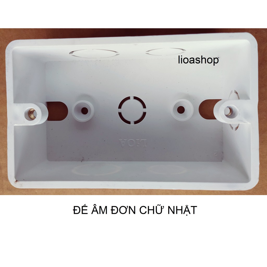 ĐẾ ÂM VÀ ĐẾ NỔI ĐƠN CHỮ NHẬT LIOA.