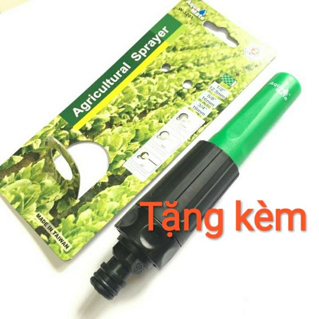 Bộ Rulo tay quay vòi vườn tưới cây dài 50 mét Aquamate cao cấp