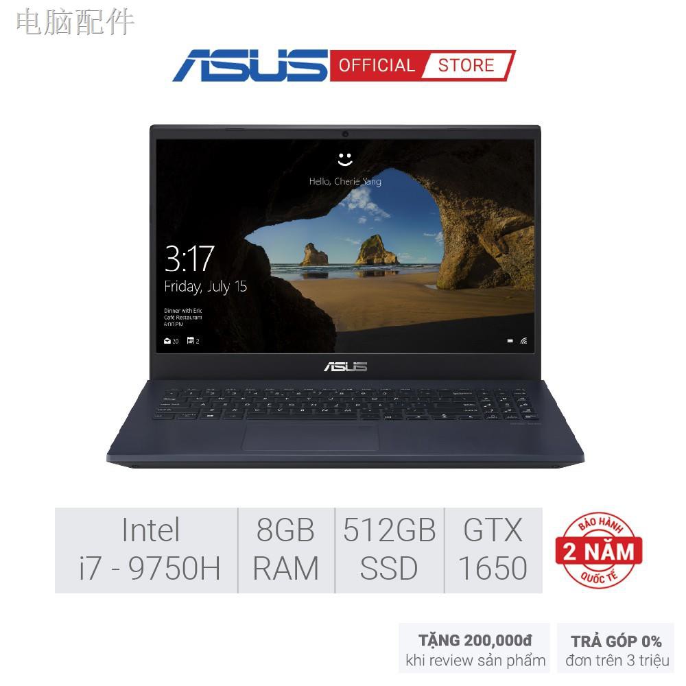 △Laptop Asus VivoBook Gaming F571GT-AL858T | i7 - 9750H | 8GB | 512GB | GTX1650 | Win10 | BigBuy360 - bigbuy360.vn