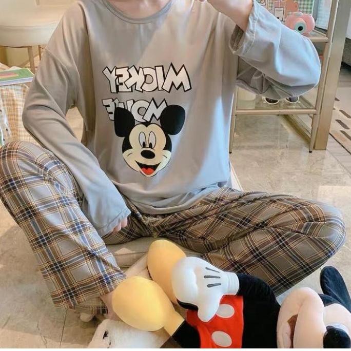 Bộ Đồ Ngủ Pijama Dài Tay Cổ Chữ V + Quần Short + Áo Choàng Ngủ Cùng Màu Cùng Màu Dành Cho Nữ (2.2)