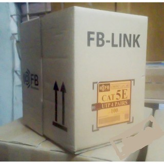 Cáp mạng fb-link 4pairs utp cat5e thùng 100m