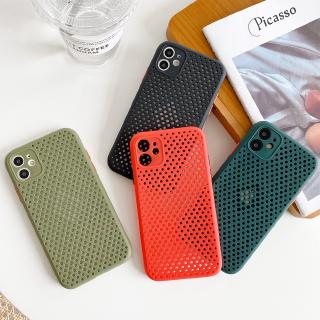 Ốp điện thoại tản nhiệt chống sốc bằng silicon mềm cho iPhone 11 Pro 11Pro XS Max XR X 10 7 8 Plus