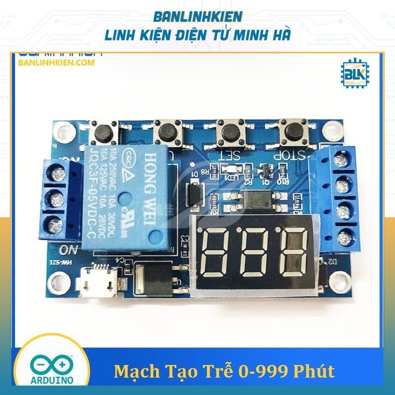 Mạch Tạo Trễ 0-999 Phút DL-M610-XY-J02 (Module Delay)