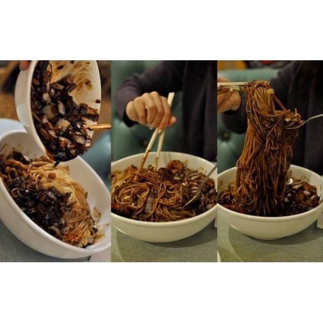 🥘🥘🥘Mỳ Trộn Tương Đen KORENO Siêu Ngon - Gói 78gr