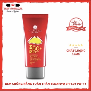 Kem Chống Nắng Dưỡng Trắng Da Toàn Thân Tenamyd Canada - TENAMYD SUNSCREEN SPF 50+/PA+++ - 50ml