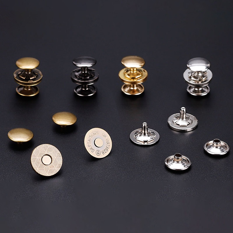 Khóa Cài Nam Châm Mạnh Dùng Làm Túi Xách Handmade DIY