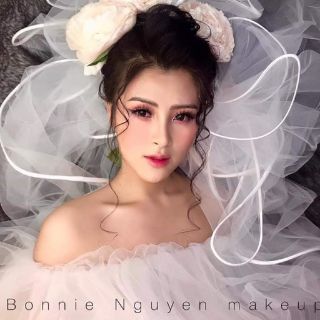 Voan nhún phụ kiện cô dâu