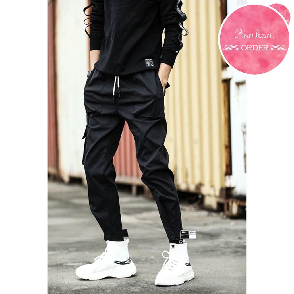 [CÓ SẴN] Quần Jogger Kaki Ống Khóa Ulzzang