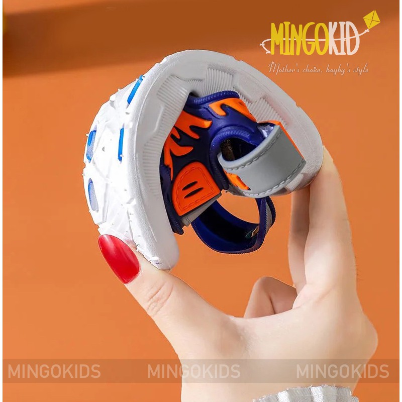 Dép Sandal Đế Mềm Mùa Hè Cho Bé 2021 MG66 chống trượt Dép xăng đan MingoKids