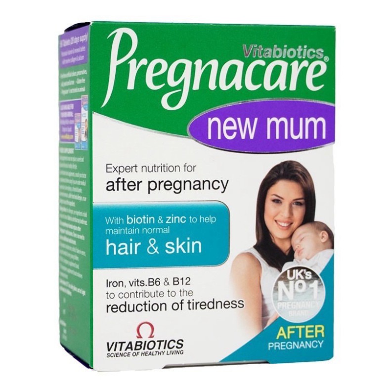 {FREESHIP}-[AUTH] [2022] TPBS Pregnacare New Mum 56 viên hàng Anh Hàng chất lượng cao