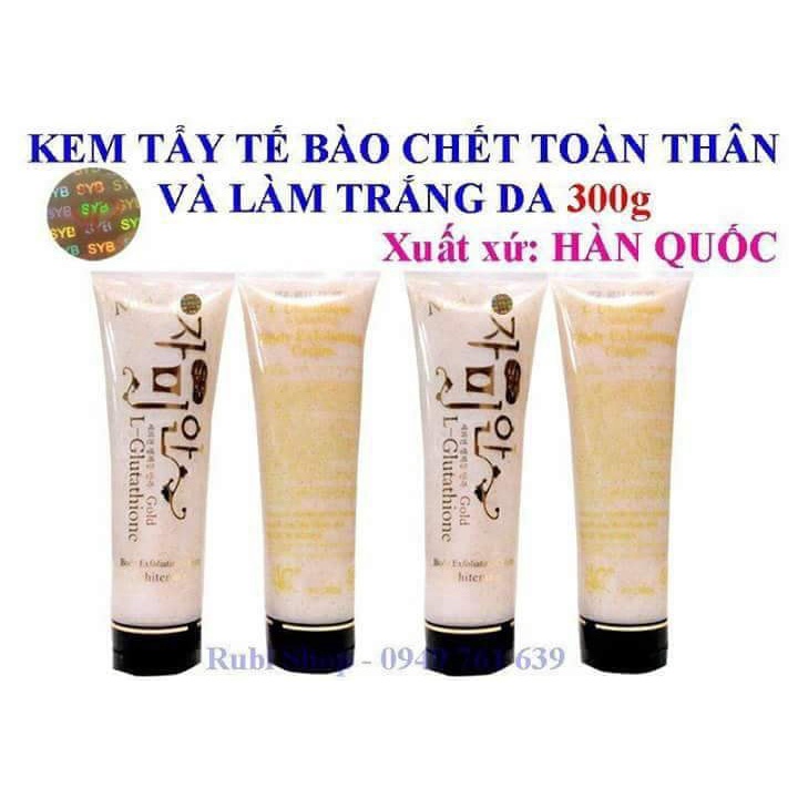 Kem tẩy tế bào chết làm trắng da Hàn quốc có hạt massage | BigBuy360 - bigbuy360.vn