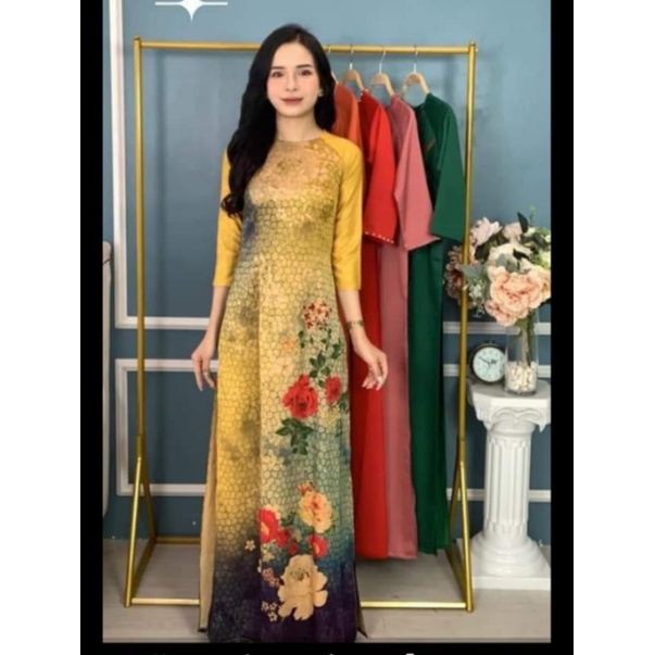 ÁO DÀI MAY SẴN ĐỦ SIZE [MẪU HOT 2021]