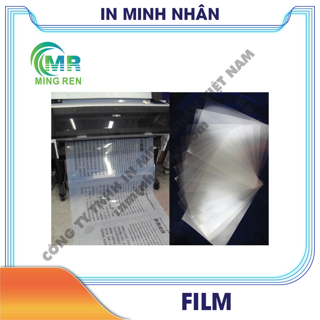 FILM DÙNG CHO CHỤP BẢN