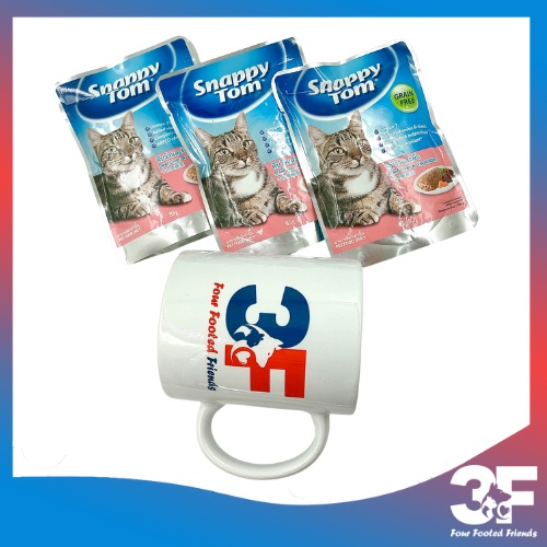 Pate Thức Ăn Ướt Snappy Tom Cho Mèo Trưởng Thành - Gói 85G