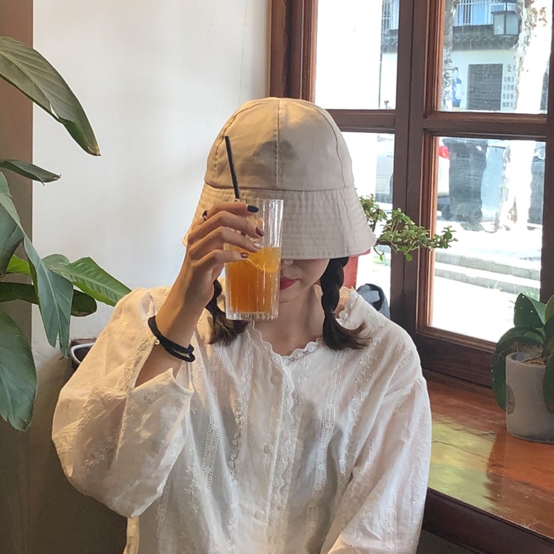 Mũ Tai Bèo Mỏng Màu Trơn Phù Hợp Cho Mùa Xuân Thu