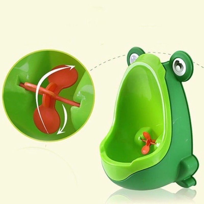 Bô ếch gắn tường cho bé trai đi tiểu