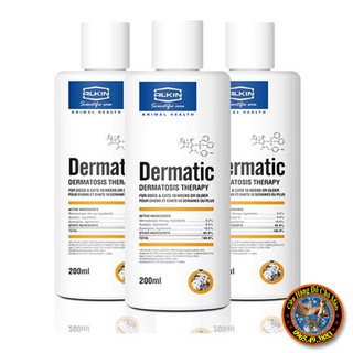 Sữa tắm AlKin Dermatic chuyên trị nấm ghẻ cho chó mèo