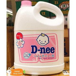 Nước Giặt Dnee Thái Lan 3000ml Màu Hồng