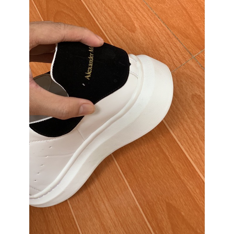 Giày sneaker Mc Queen , da đẹp gót nỉ bản dây to full size Nam nữ (36-43) | BigBuy360 - bigbuy360.vn