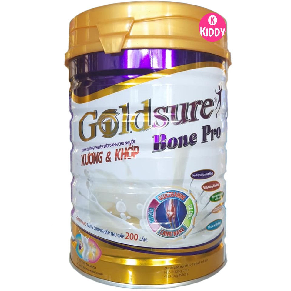 Sữa Goldsure bone pro tốt cho xương khớp 900g