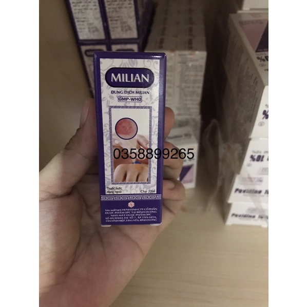 Dung dịch sát trùng MILIAN (Xanh methylen)