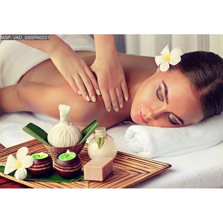 Tranh dán tường trang trí spa 7 BINBIN TC61 (Có in theo kích thước yêu cầu)