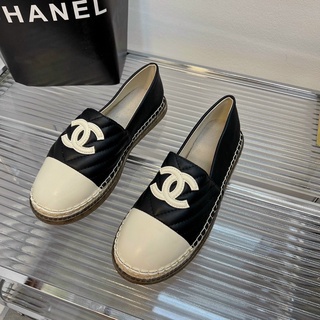 SLIPON CHANNEL MŨI TRẮNG
