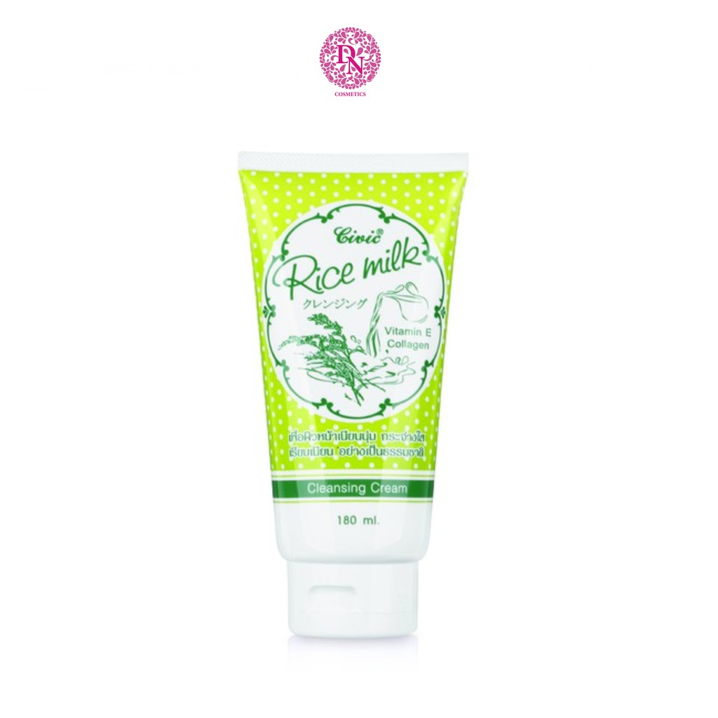 Sữa rửa mặt làm sạch da Civic Rice Milk 180ml