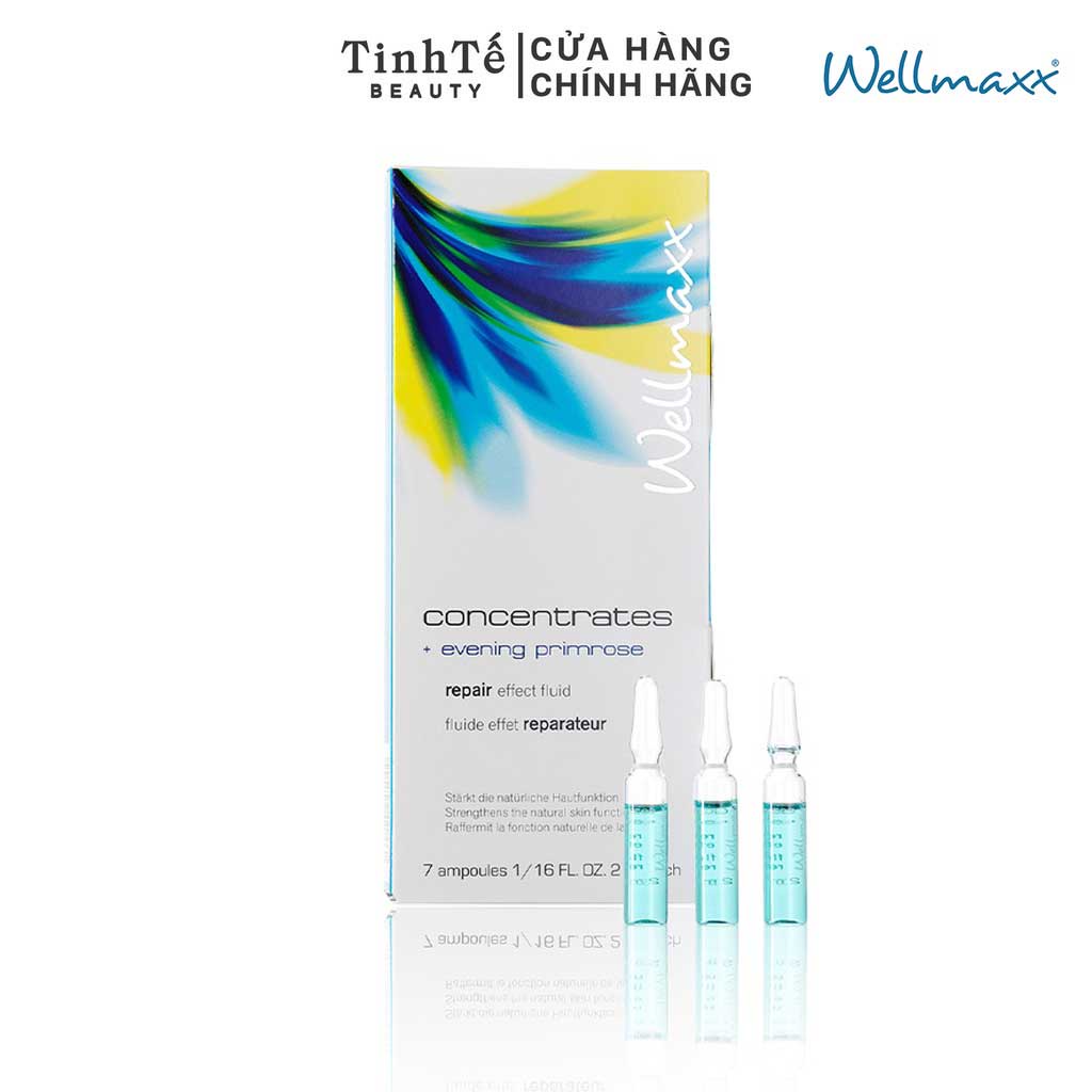 Huyết thanh hoa anh thảo ngừa mụn chống lão hóa Wellmaxx Concentrates Evening Primrose Repair Effect Fluid (2ml x 7 ống)