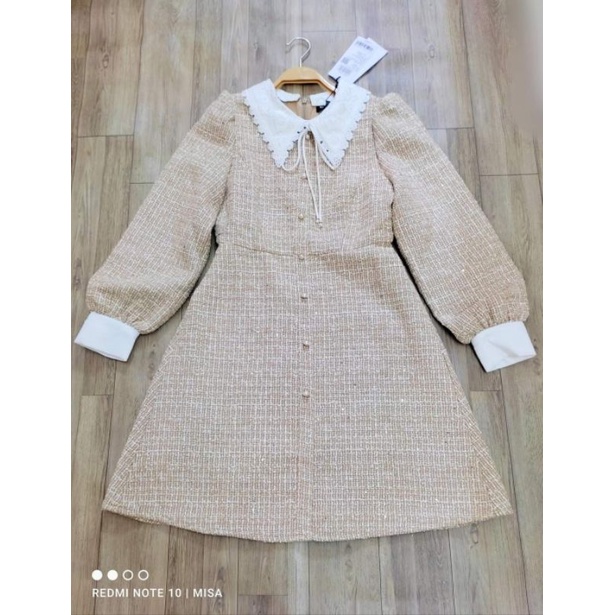 ẢNH THẬT, Váy dạ tweed Vero Moda chính hãng sale.