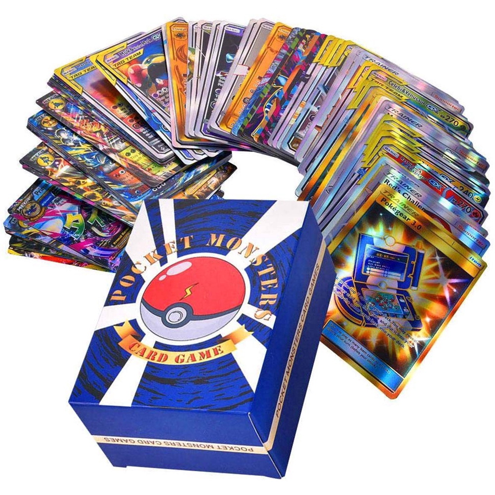 120 Thẻ Bài Pokemon Lấp Lánh