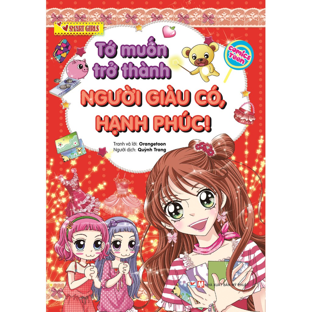 Sách - Smart Girls - Tớ Muốn Trở Thành Người Giàu Có , Hạnh Phúc